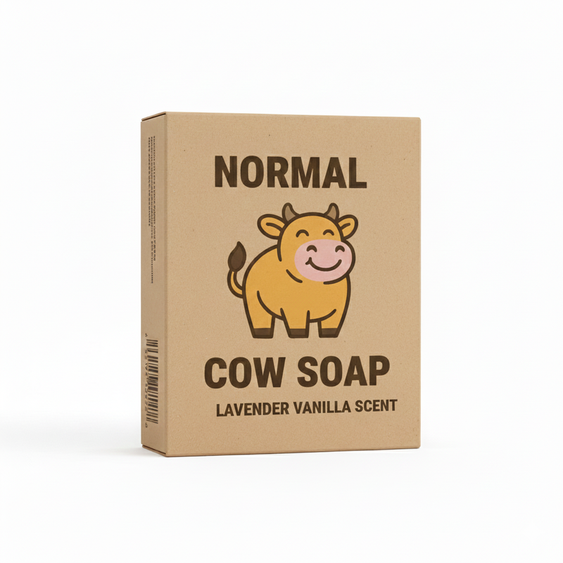 Normal Cow Soap Lavendar Vanilla